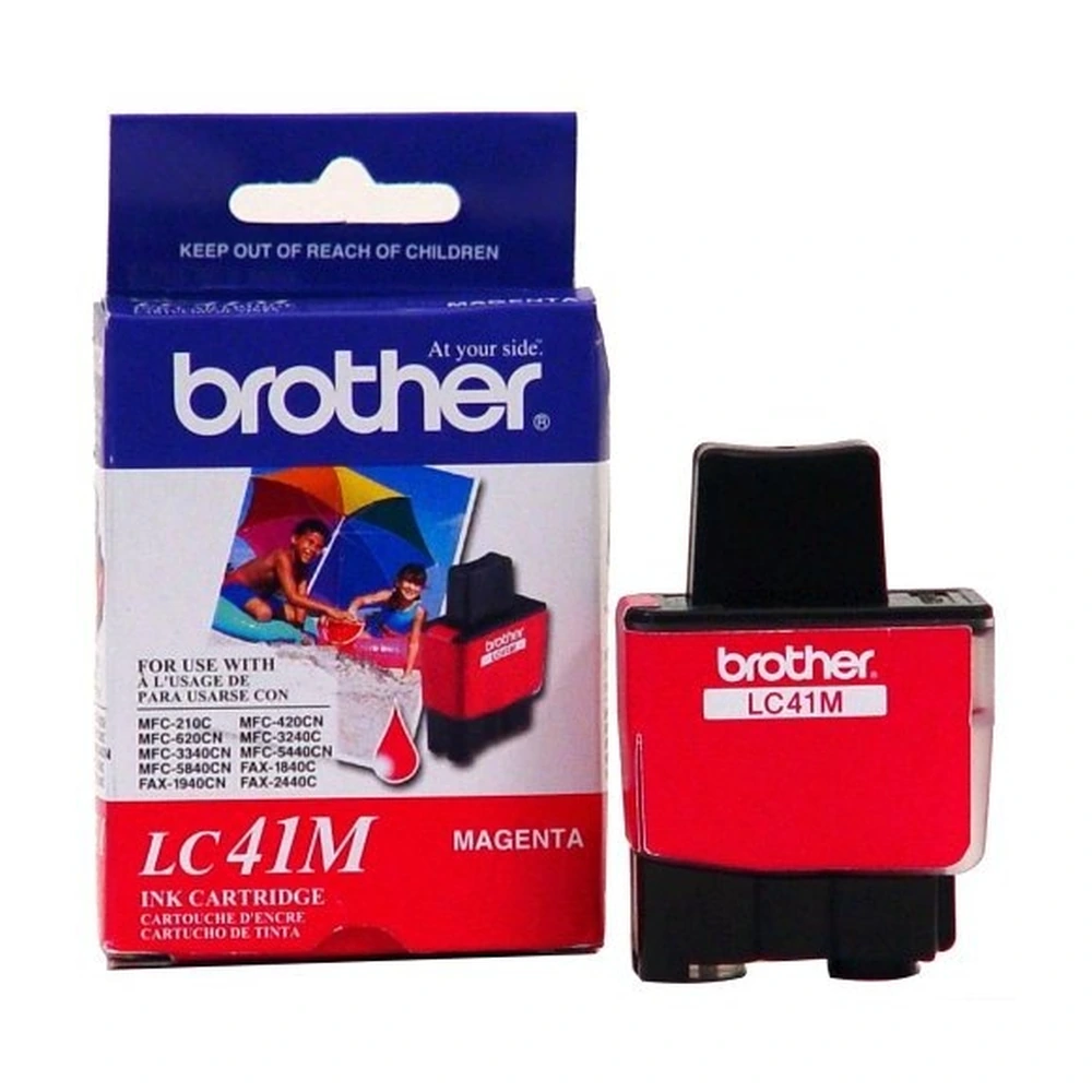 Brother LC-41 Magenta Ink Cartridge