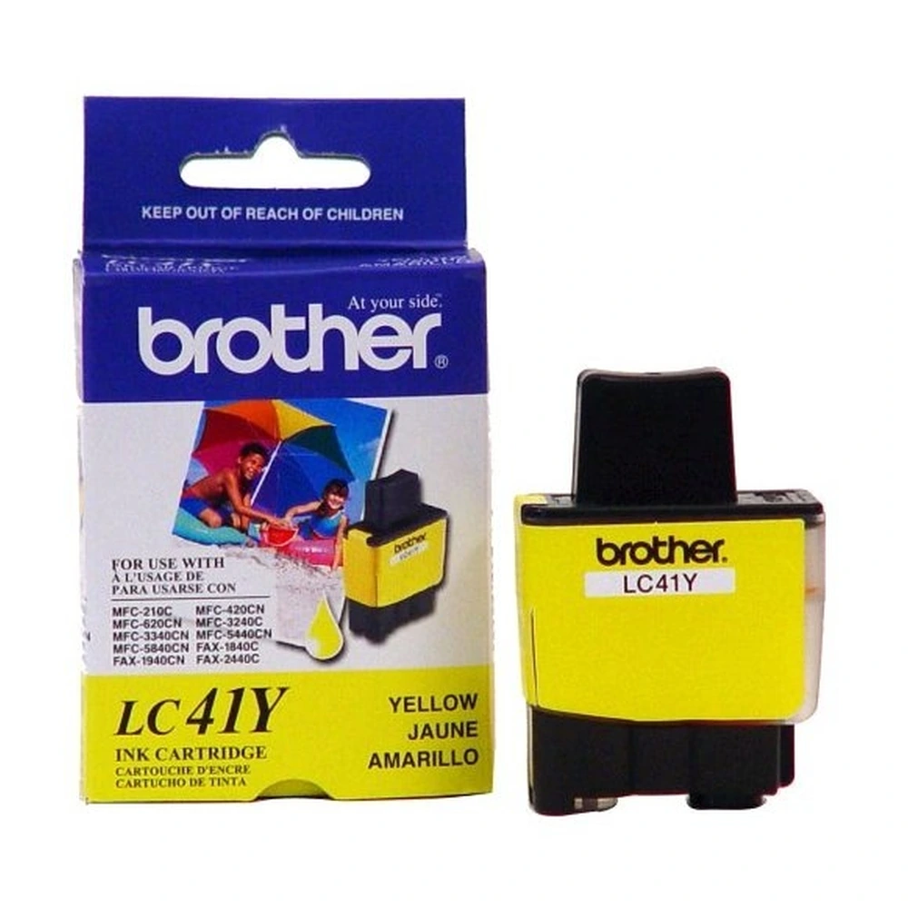 Brother LC-41 Yellow Ink Cartridge