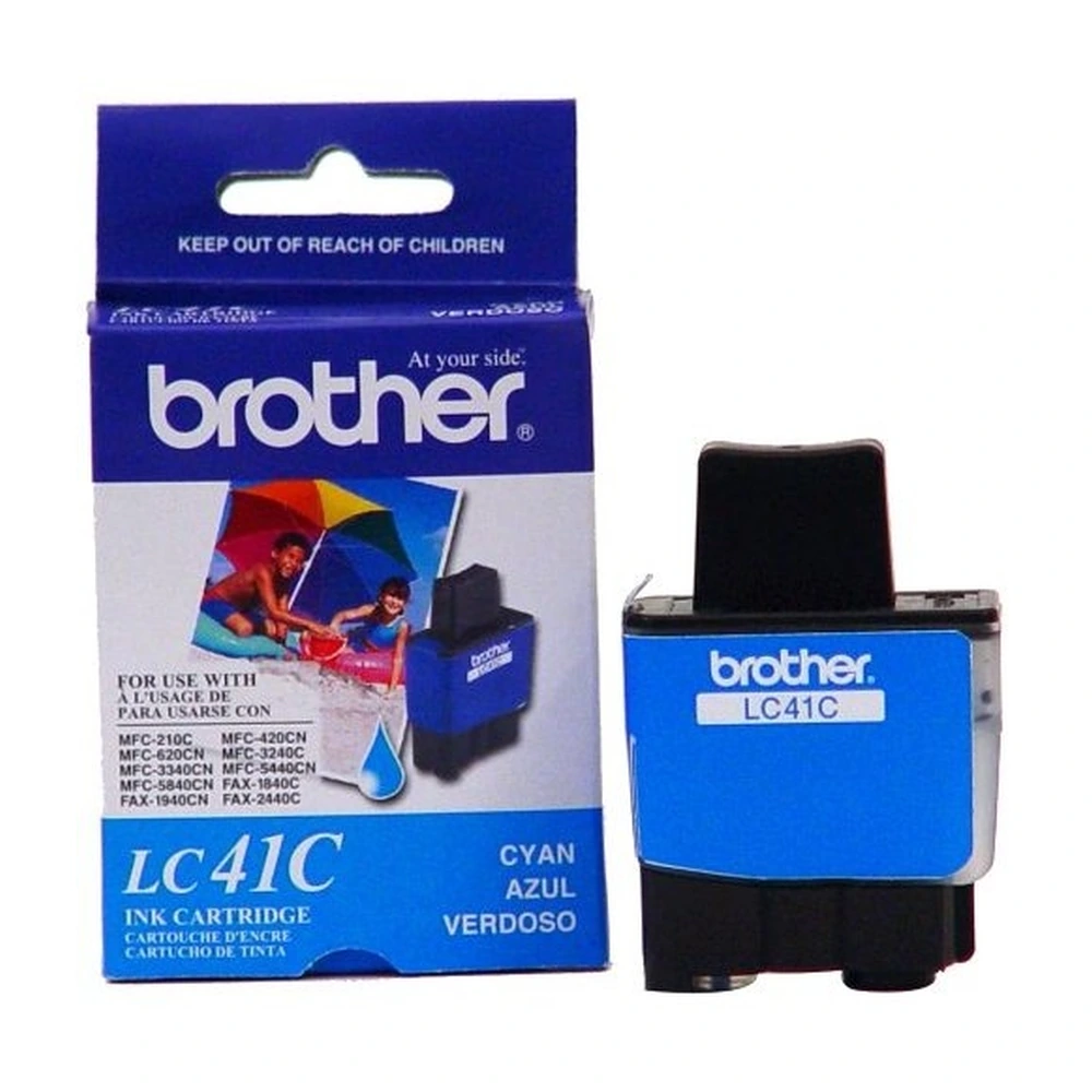Brother LC-41 Cyan Ink Cartridge
