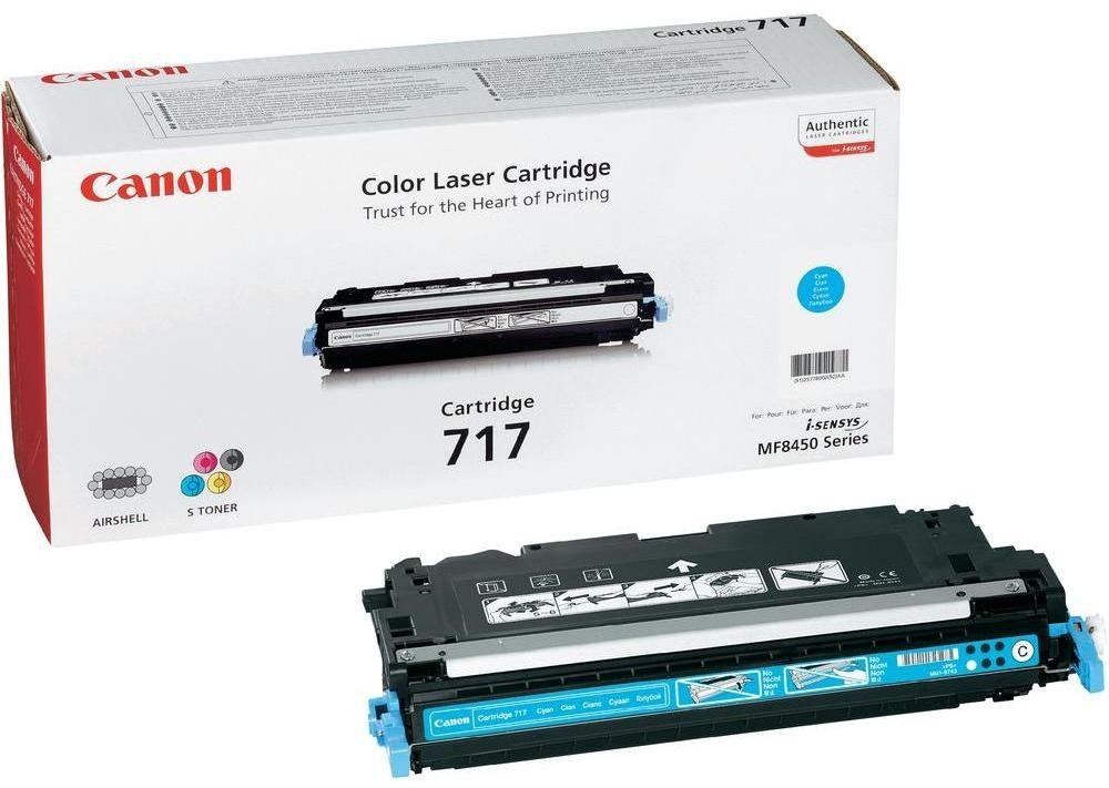 Canon 717 Cyan Toner Cartridge - 2577B002