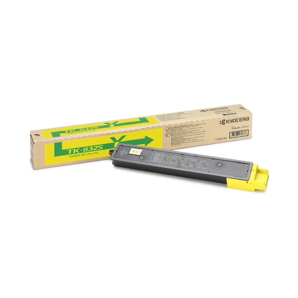 KYOCERA TK-8325 Yellow Toner Cartridge - 1T02NPANL0