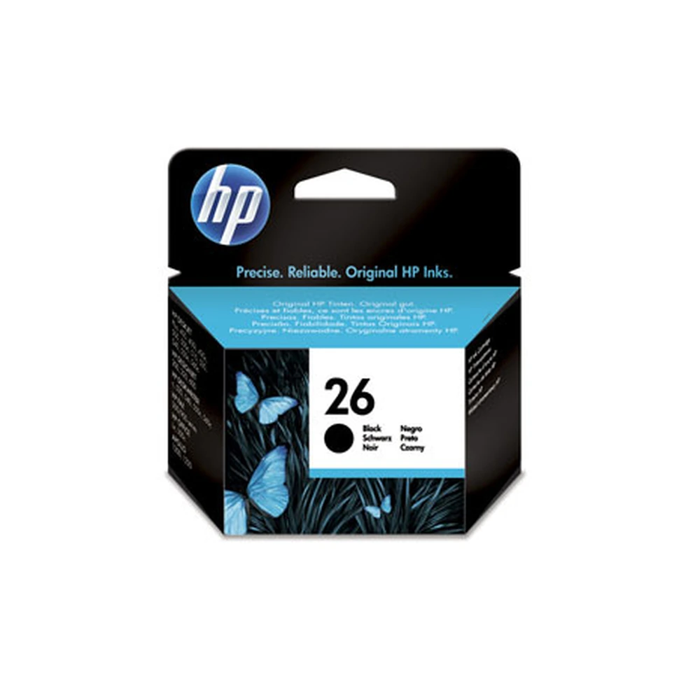 HP 26 Black Ink Cartridge - 51626AE