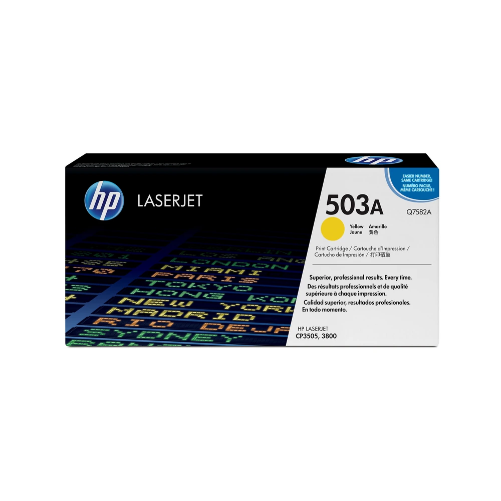 HP 503A Yellow Toner Cartridge - Q7582A