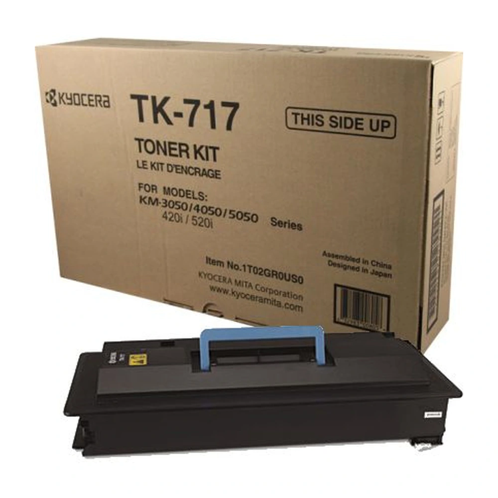 KYOCERA TK-717 Black Toner Cartridge