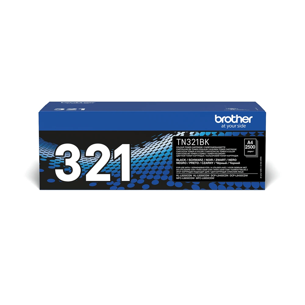 Brother TN-321 Black Toner Cartridge - TN-321BK