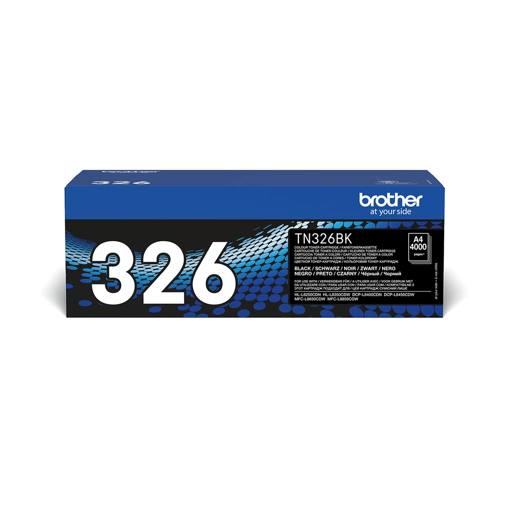 Brother TN-326 Black Toner Cartridge - TN-326BK