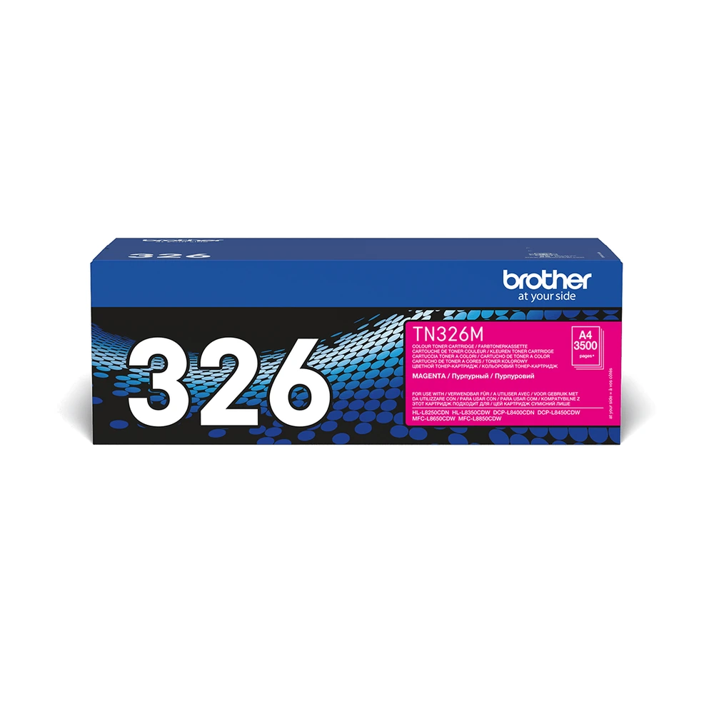 Brother TN-326 Magenta Toner Cartridge