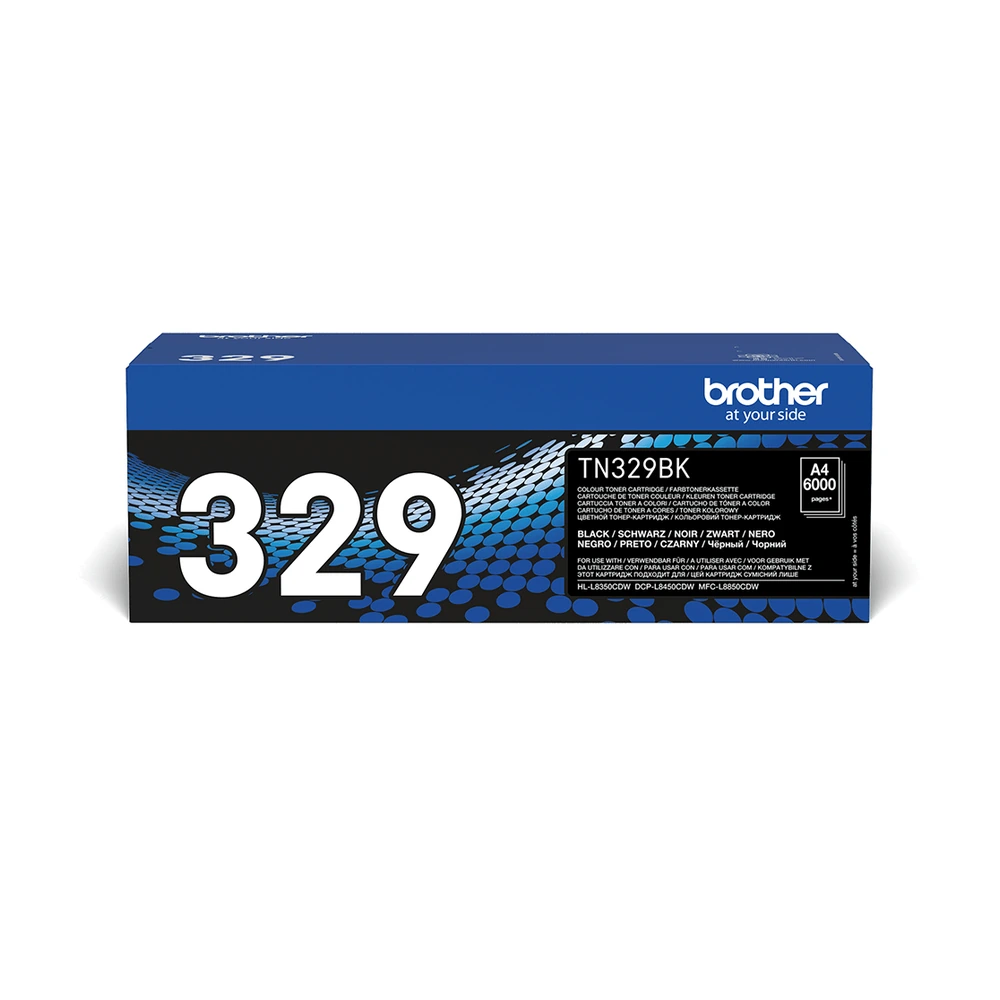 Brother TN-329 Black Toner Cartridge - TN-329BK