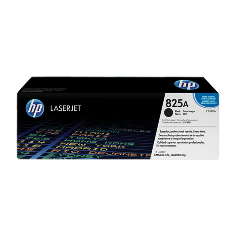 HP 825A Black Toner Cartridge - CB390A