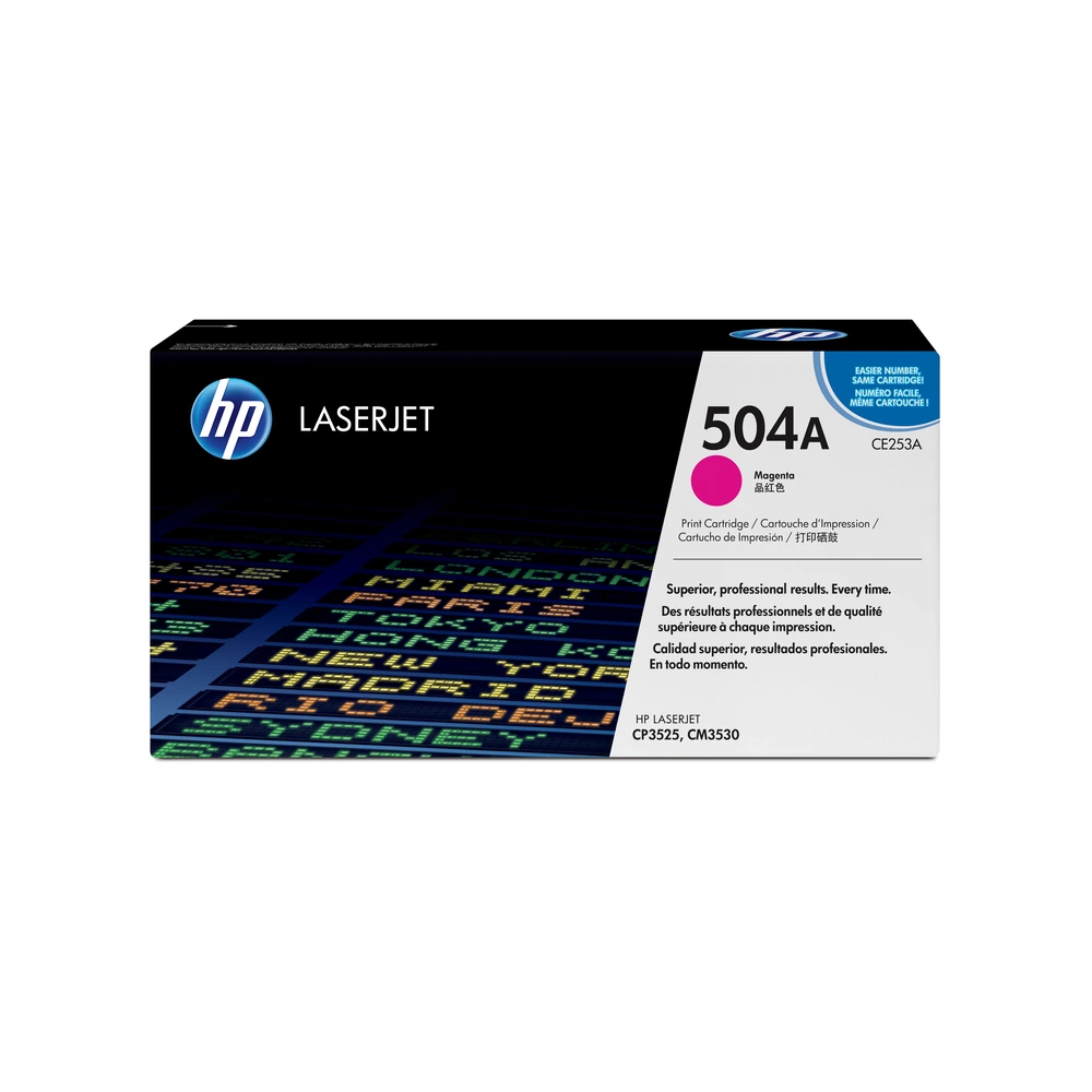 HP 504A Magenta Toner Cartridge - CE253A