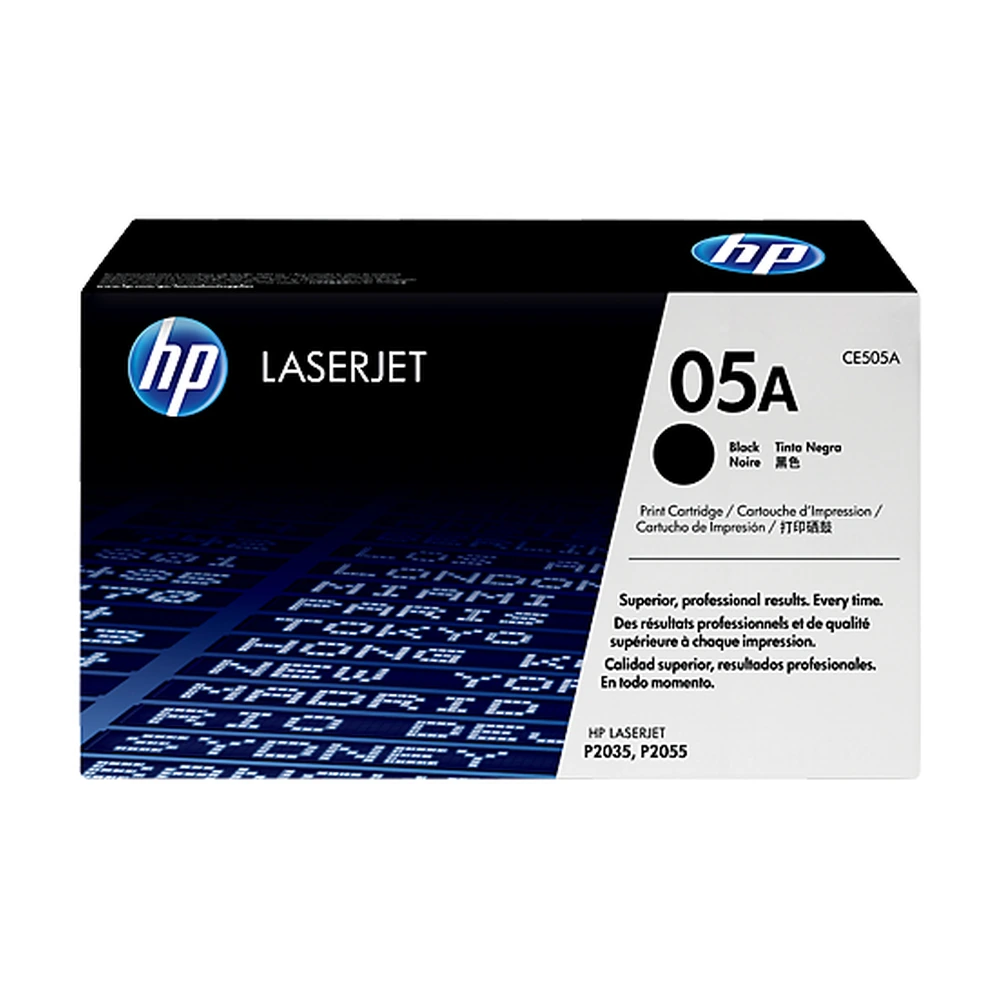 HP 05A Black Toner Cartridge - CE505A