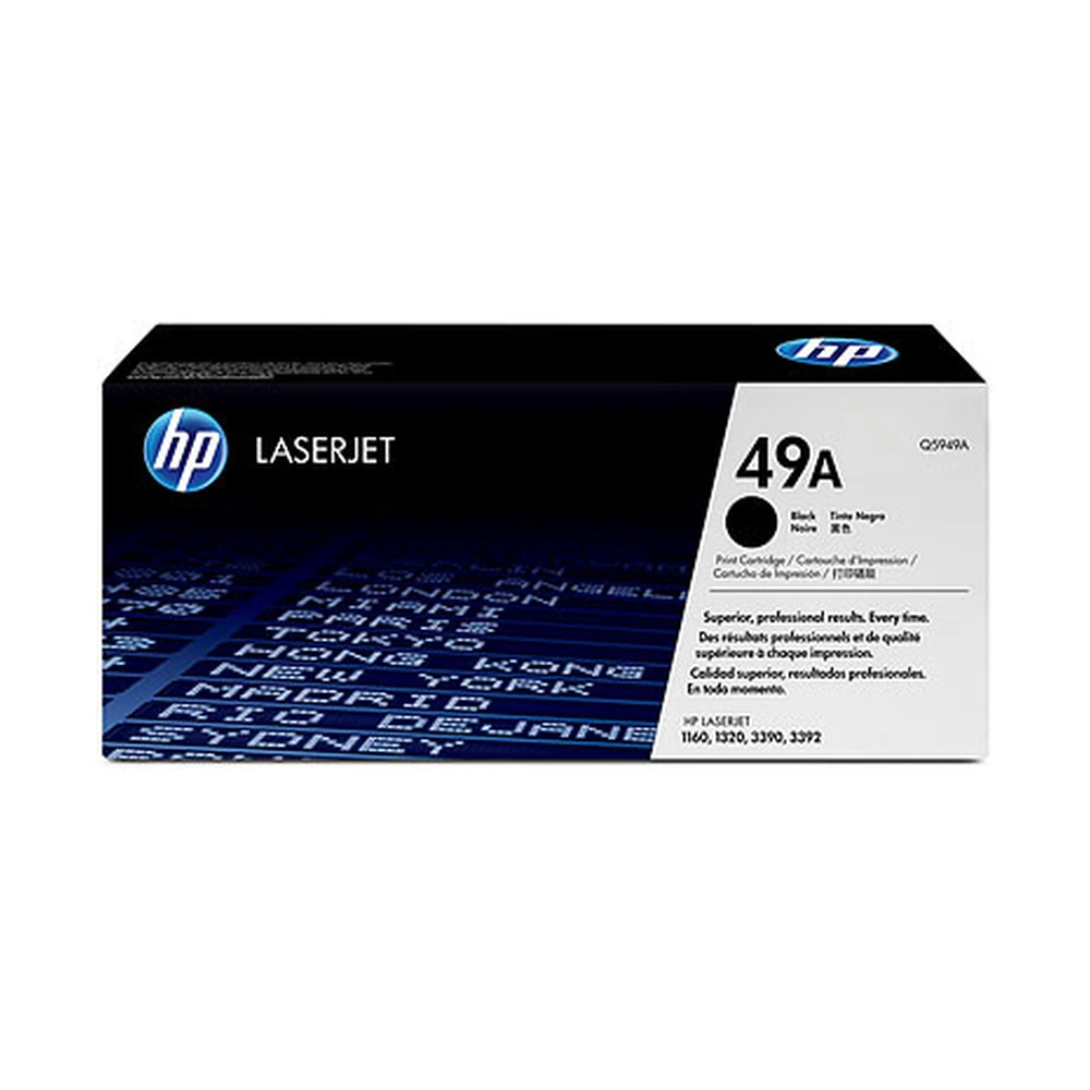 HP 49A Black Toner Cartridge - Q5949A