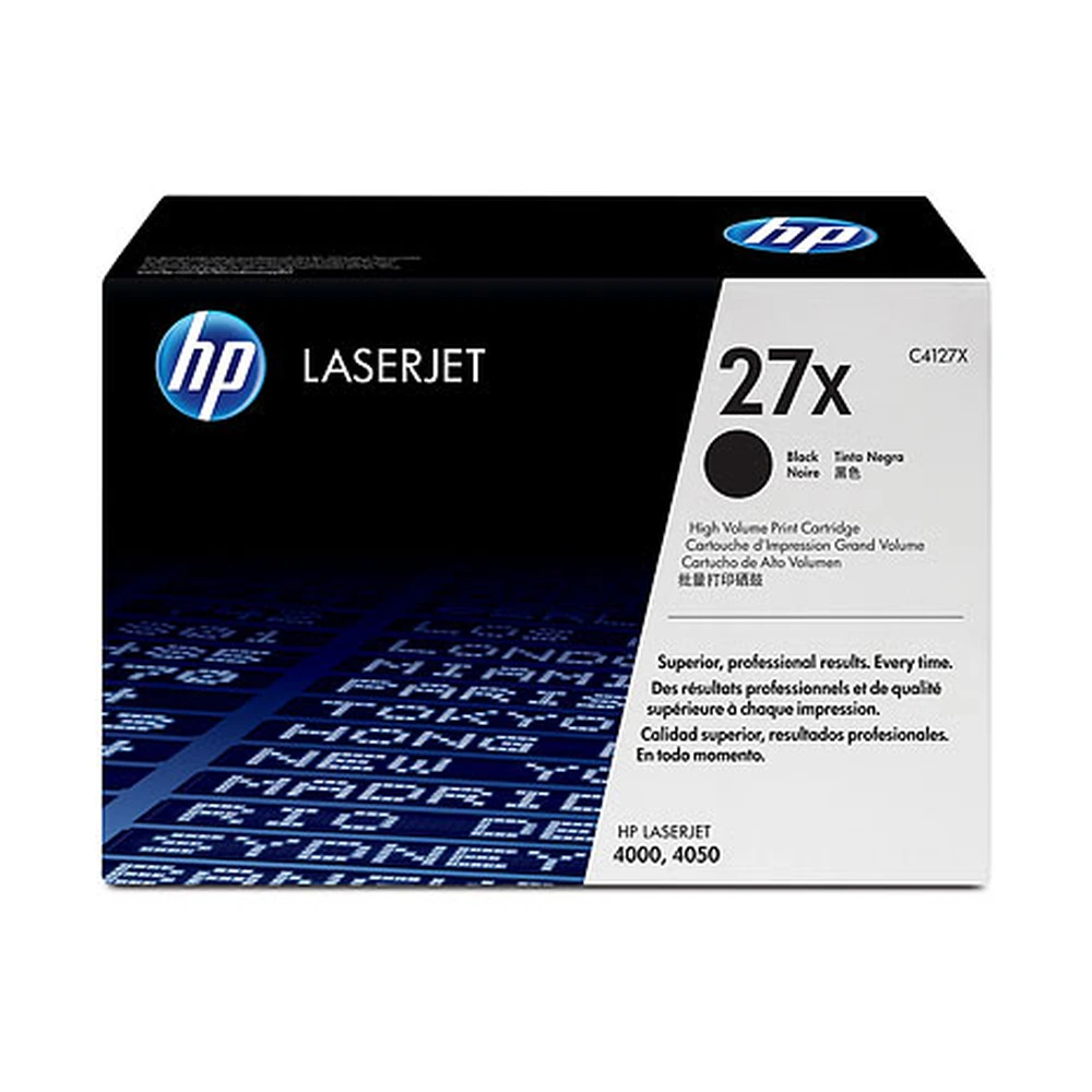 HP 27X Black Toner Cartridge - C4127X