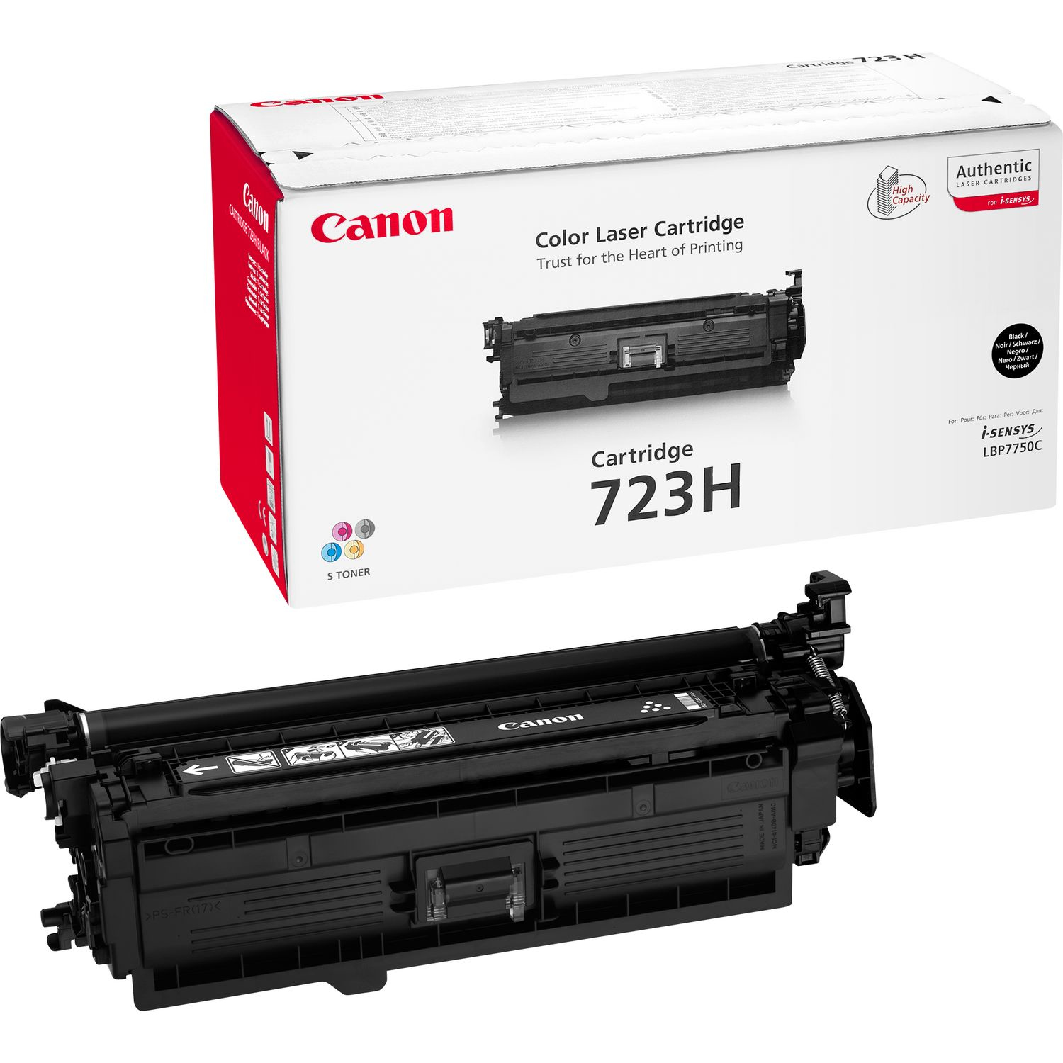 Canon 723H Black Toner Cartridge - 2645B002