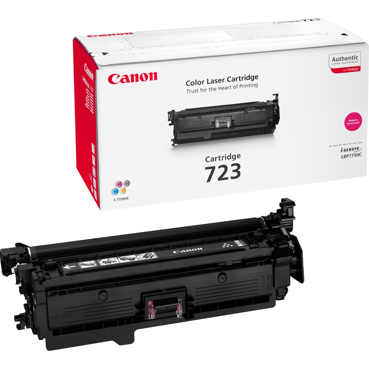 Canon 723 Magenta Toner Cartridge - 2642B002