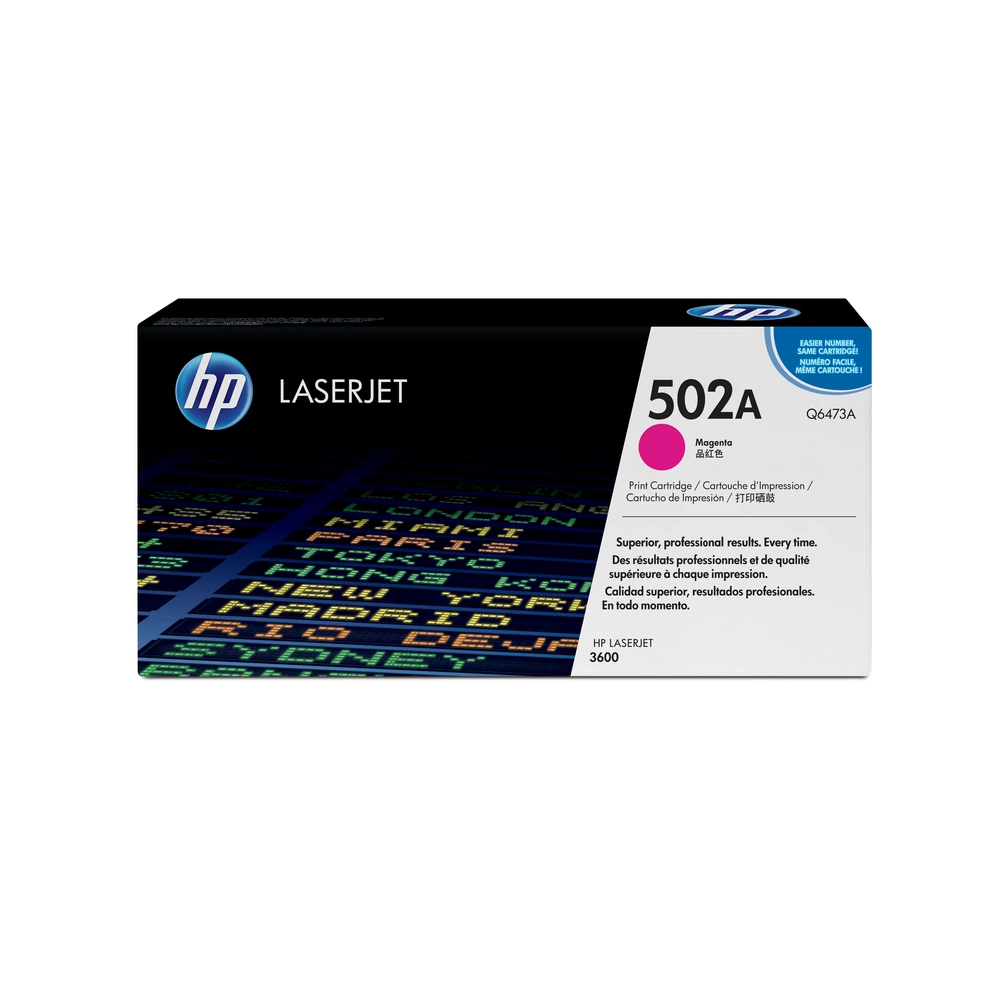 HP 502A Magenta Toner Cartridge - Q6473A