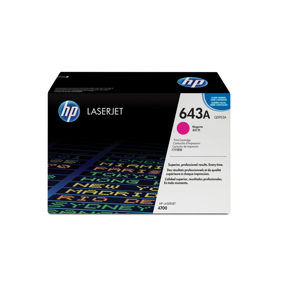 HP 643A Magenta Toner Cartridge - Q5953A