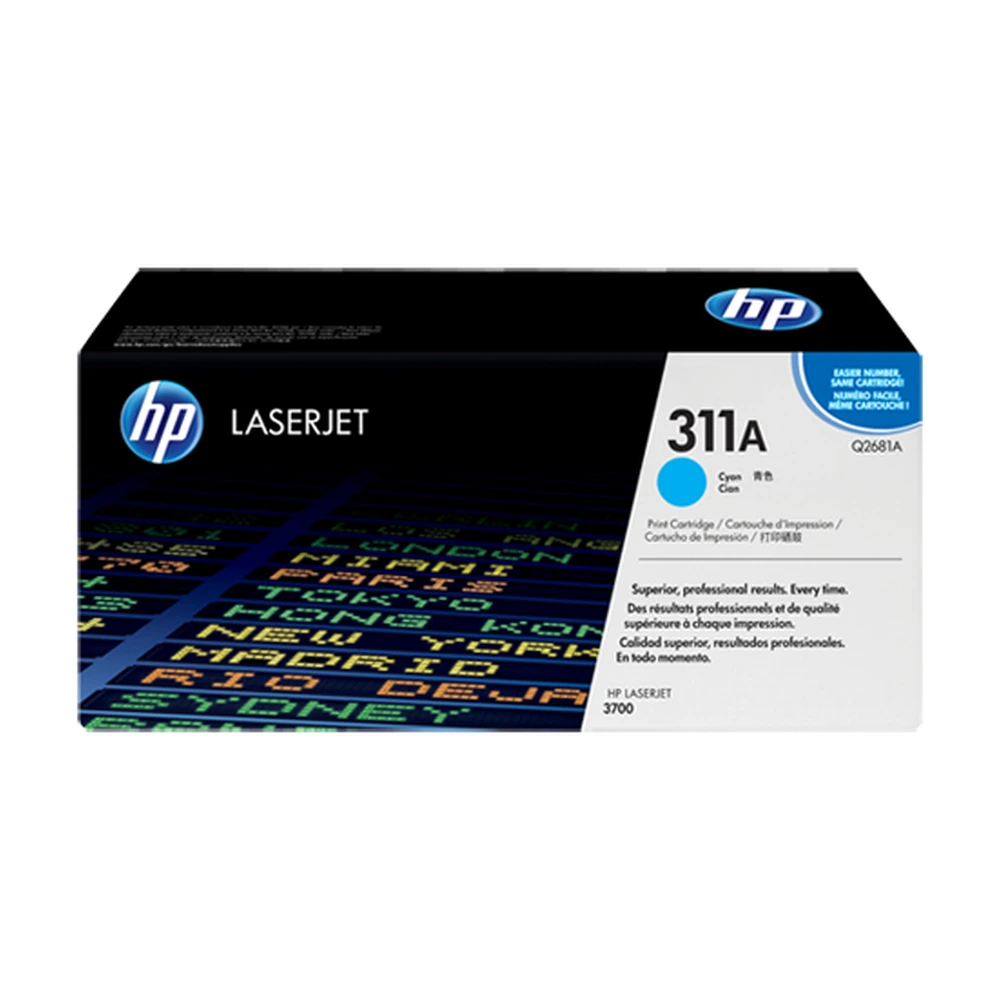 HP 311A Cyan Toner Cartridge - Q2681A