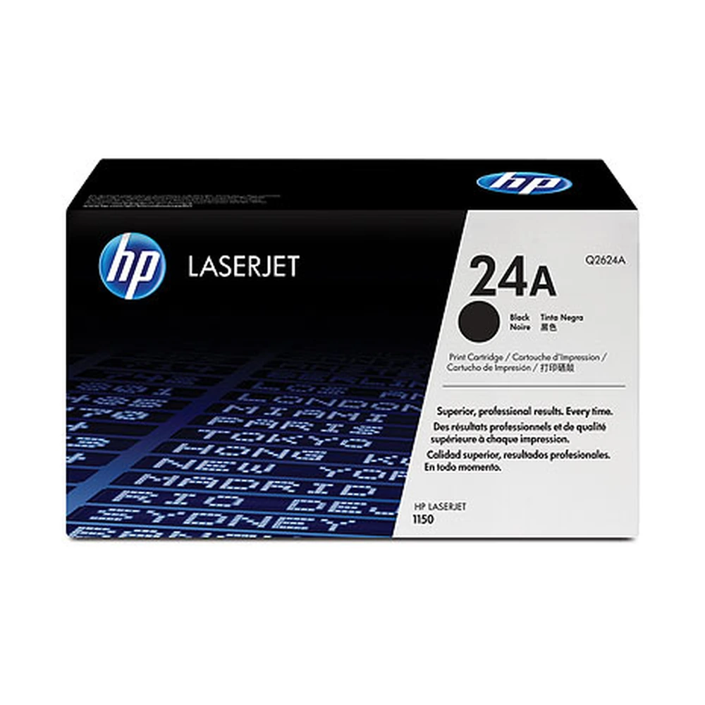 HP 24A Black Toner Cartridge - Q2624A