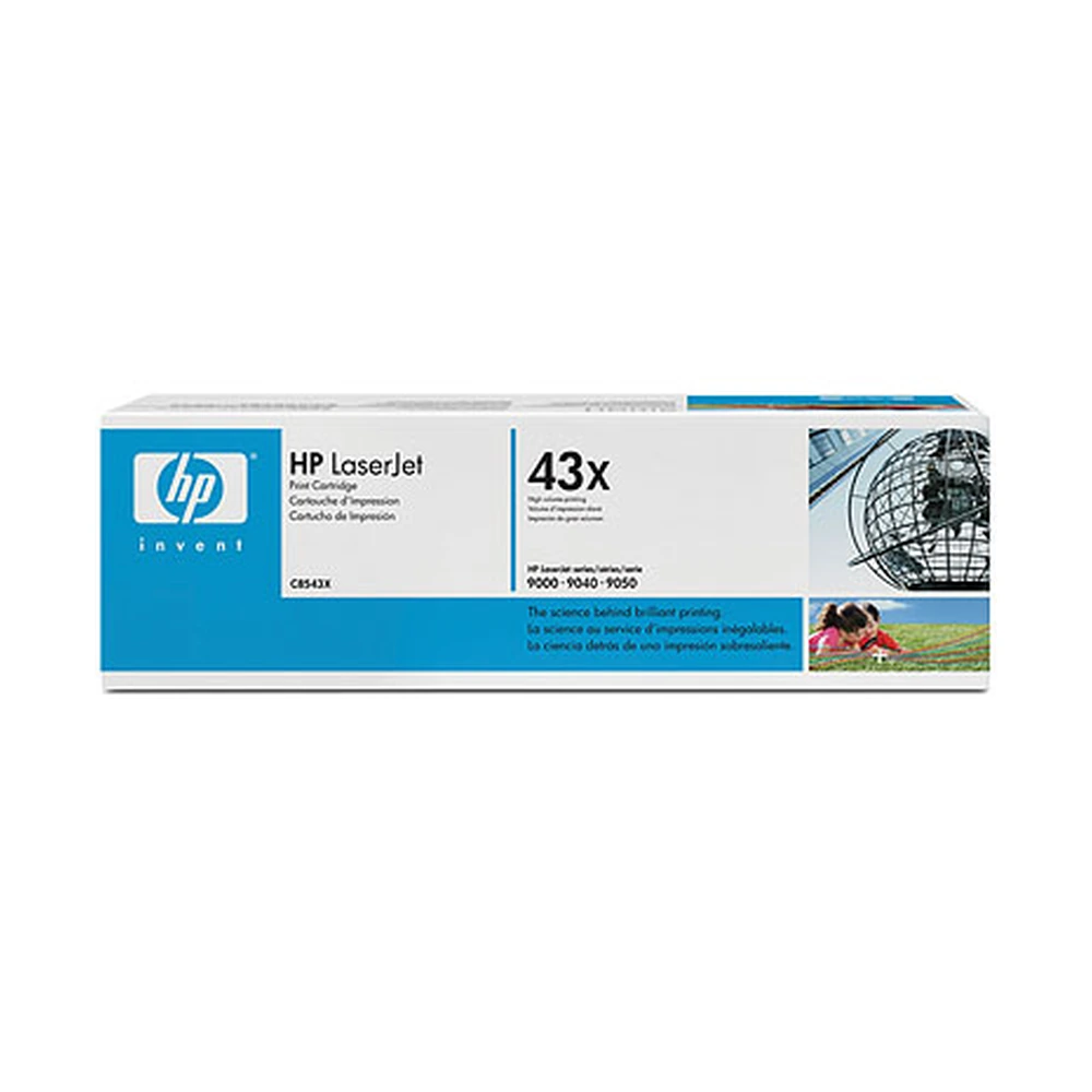 HP 43X Black High Yield Toner Cartridge - C8543X