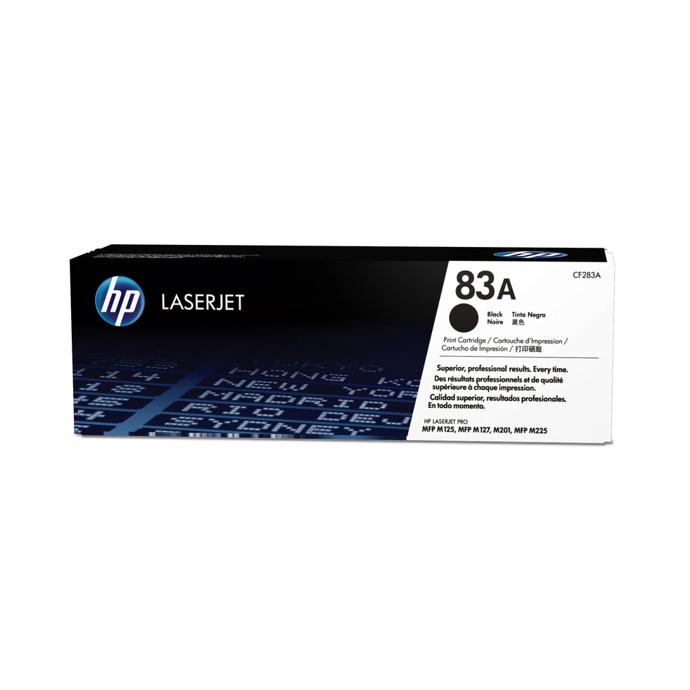 HP 83A Black Toner Cartridge - CF283A