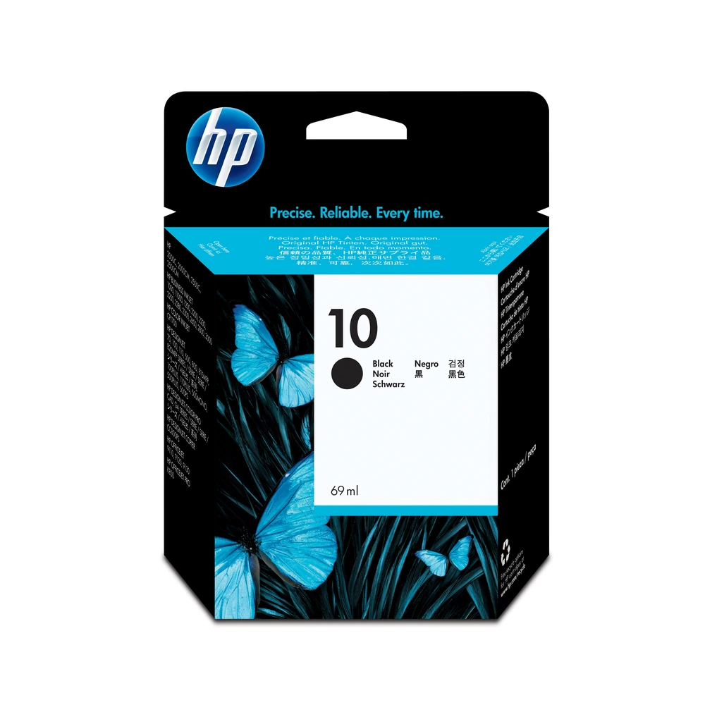 HP 10 Black Ink Cartridge - C4844AE