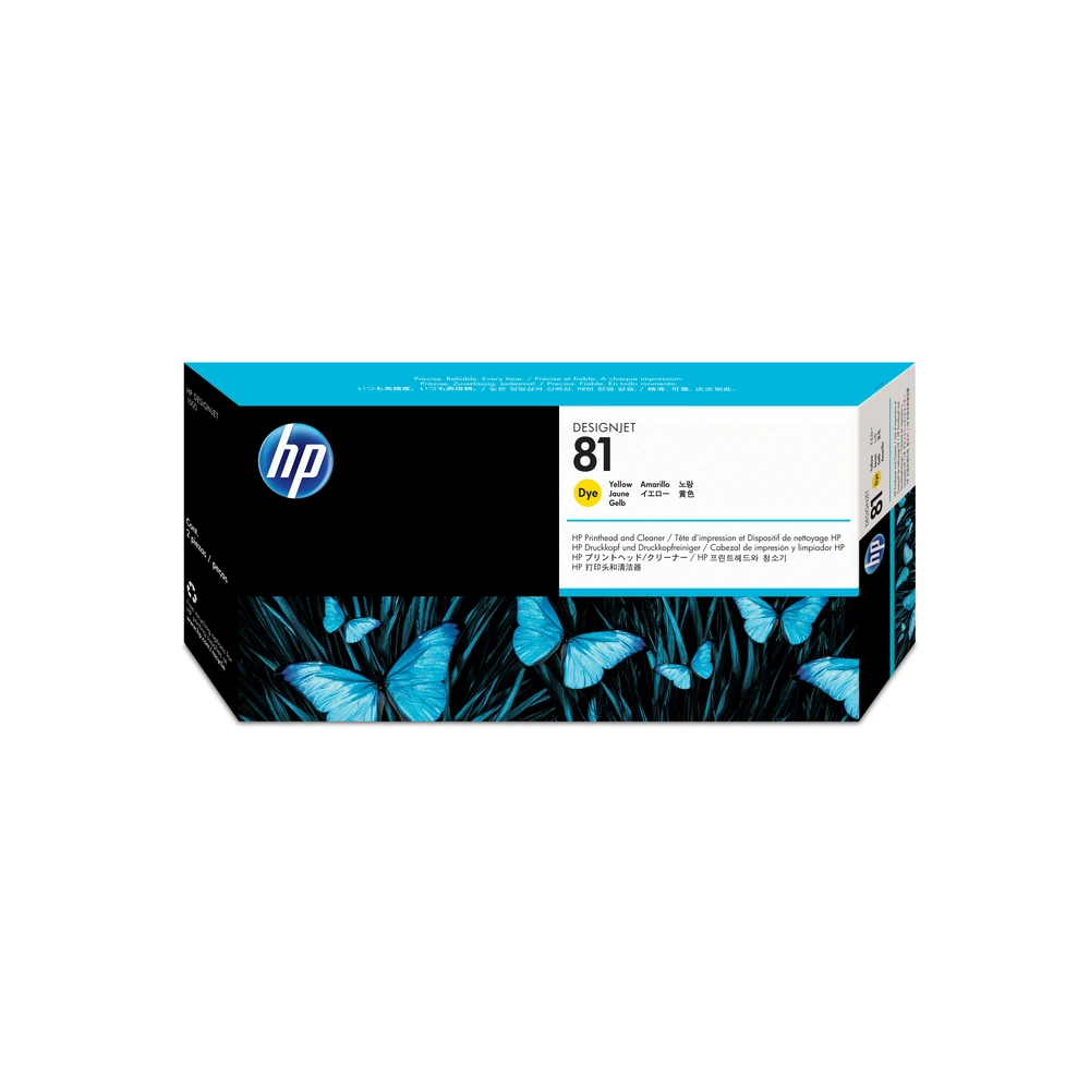 HP 81 Yellow Printhead - C4953A