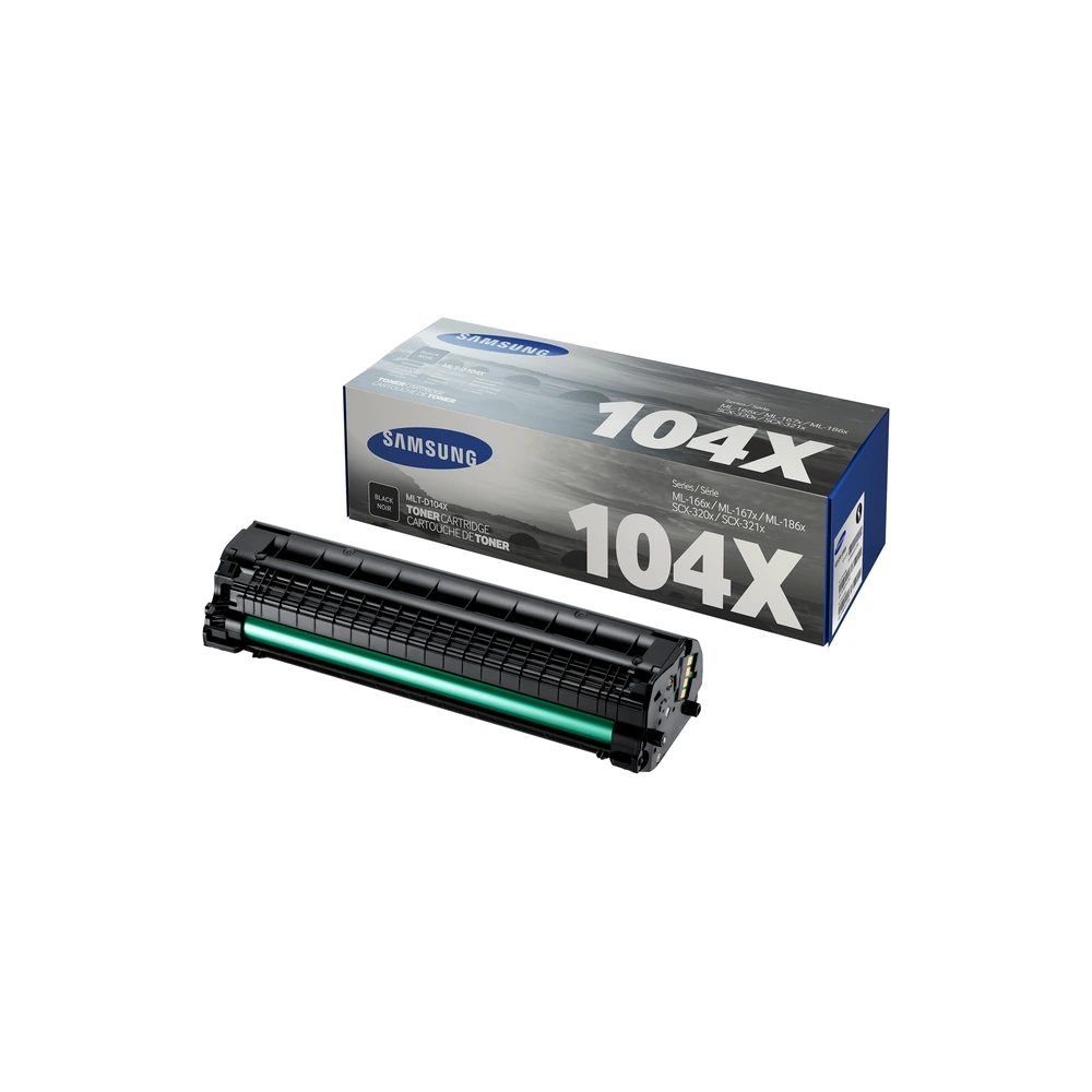 Samsung D104X Black Toner Cartridge - MLT-D104X
