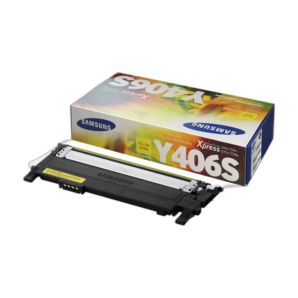 Samsung Y406S Yellow Toner Cartridge - CLT-Y406S