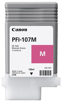 Canon PFI-107 Magenta Ink Cartridge - 6707B001