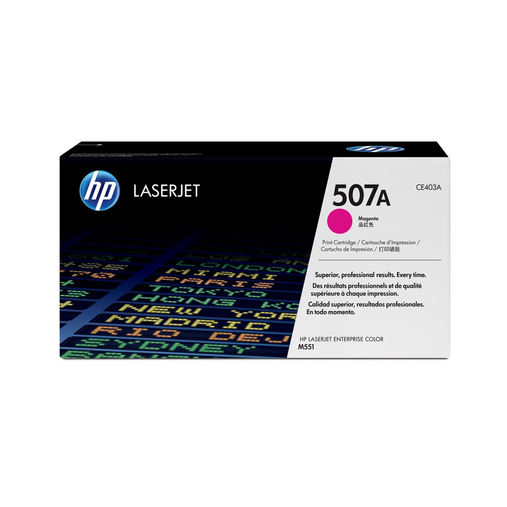 HP 507A Magenta Toner Cartridge - CE403A