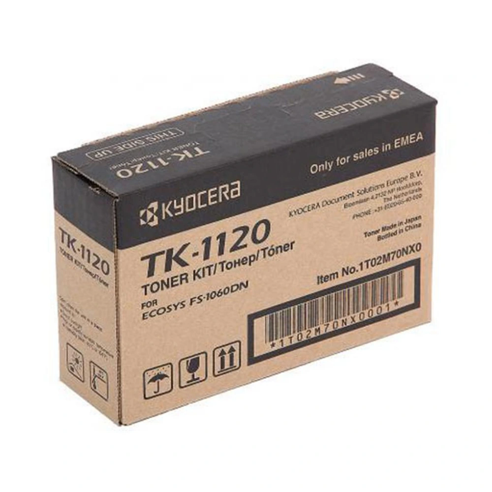 KYOCERA TK-1120 Black Toner Cartridge - 1T02M70NXV