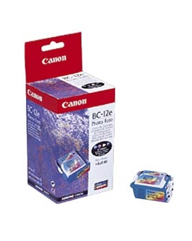 Canon Cartridge Green, Magenta, Yellow Ink Cartridge - BC12E
