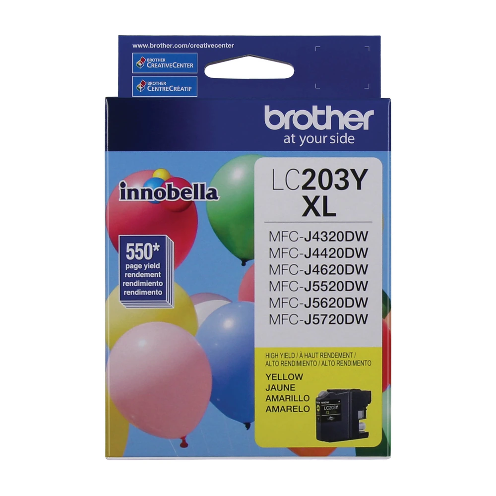 Brother LC203 Yellow Ink Cartridge