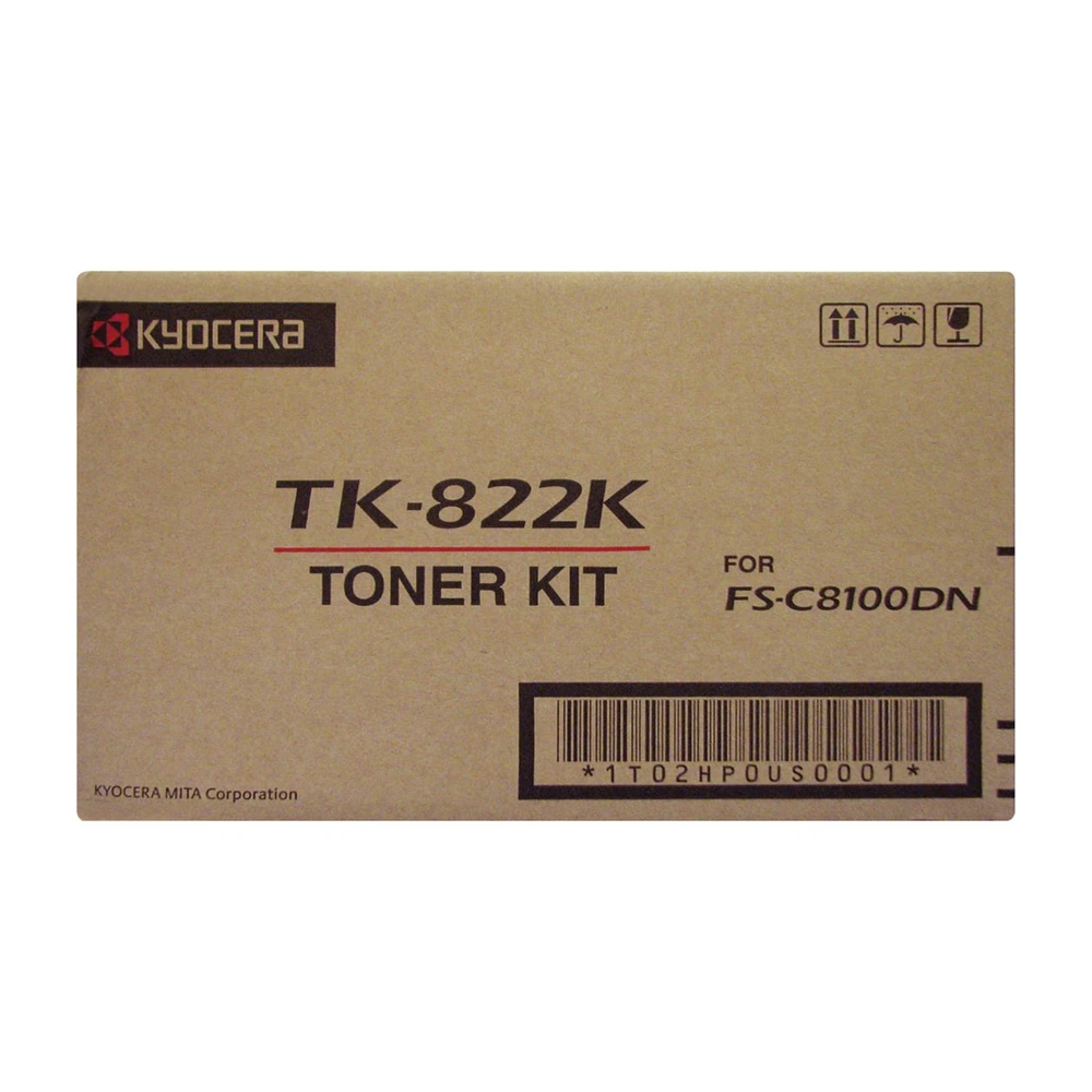 KYOCERA TK-822 Black Toner Cartridge - TK-822K