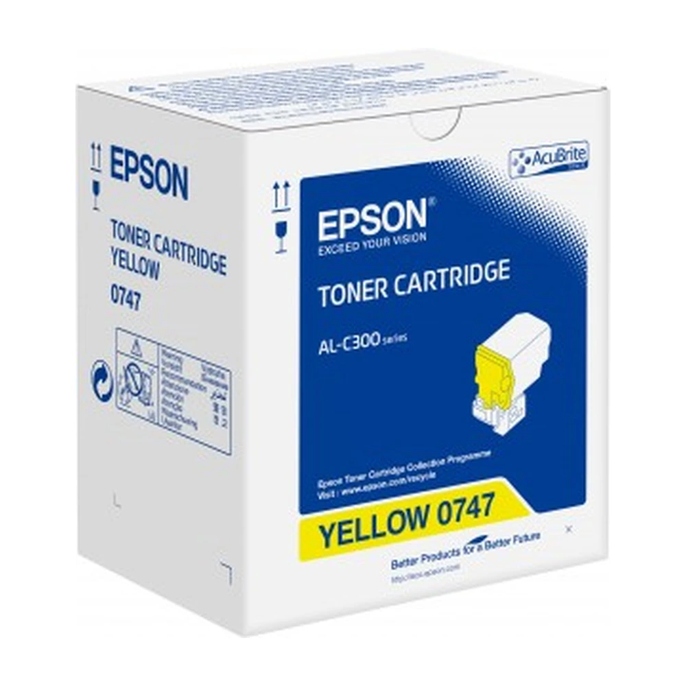 Epson S0507 Yellow Toner Cartridge - C13S050747