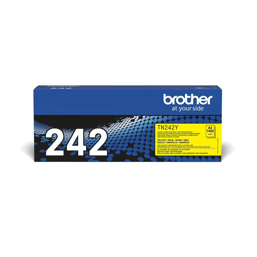 Brother TN-242 Yellow Toner Cartridge