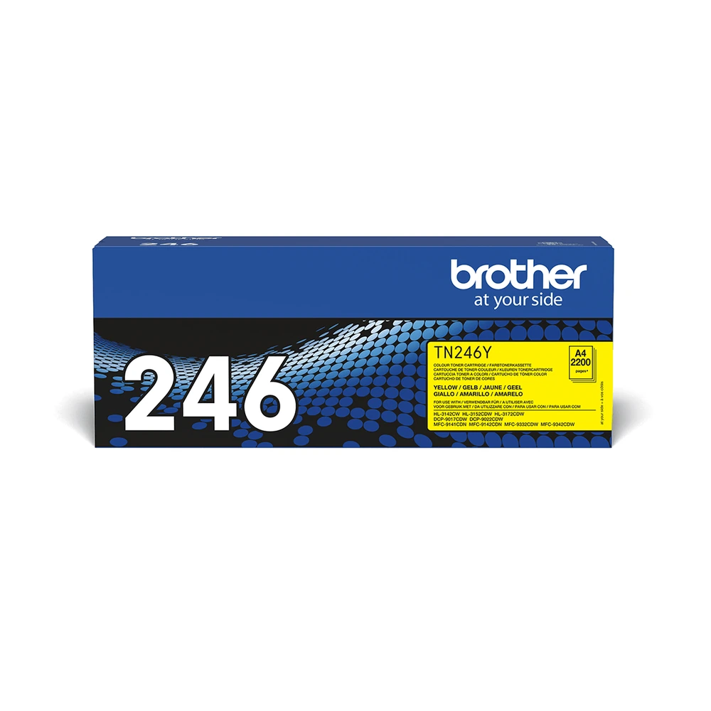 Brother TN-246 Yellow Toner Cartridge