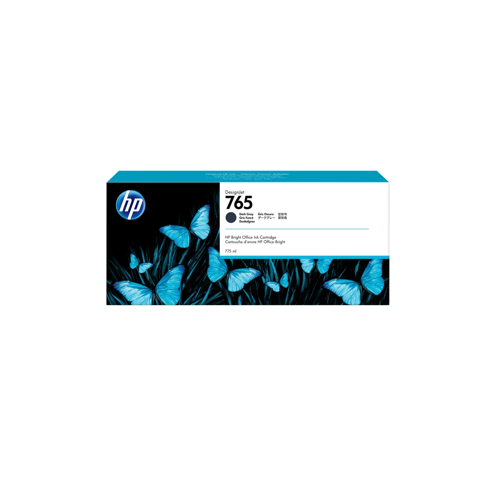 HP 765 Dark Grey Ink Cartridge - F9J54A
