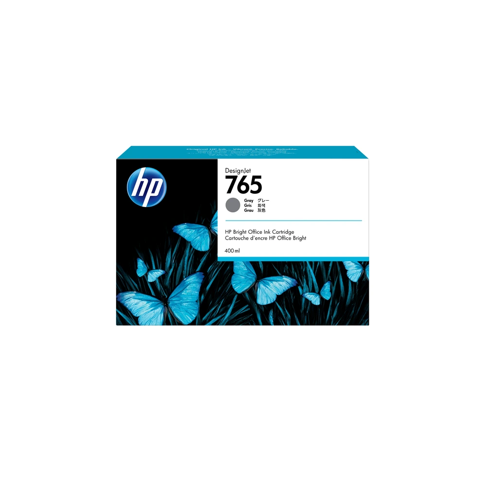 HP 765 Grey Ink Cartridge - F9J53A