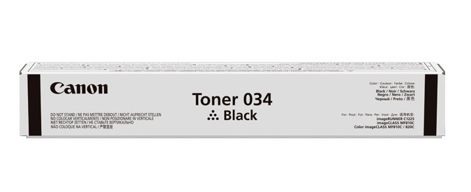 Canon 034 Black Toner Cartridge - 9454B001
