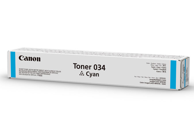Canon 034 Cyan Toner Cartridge - 9453B001