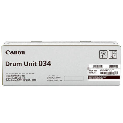 Canon 034 Black Drum Unit - 9458B001
