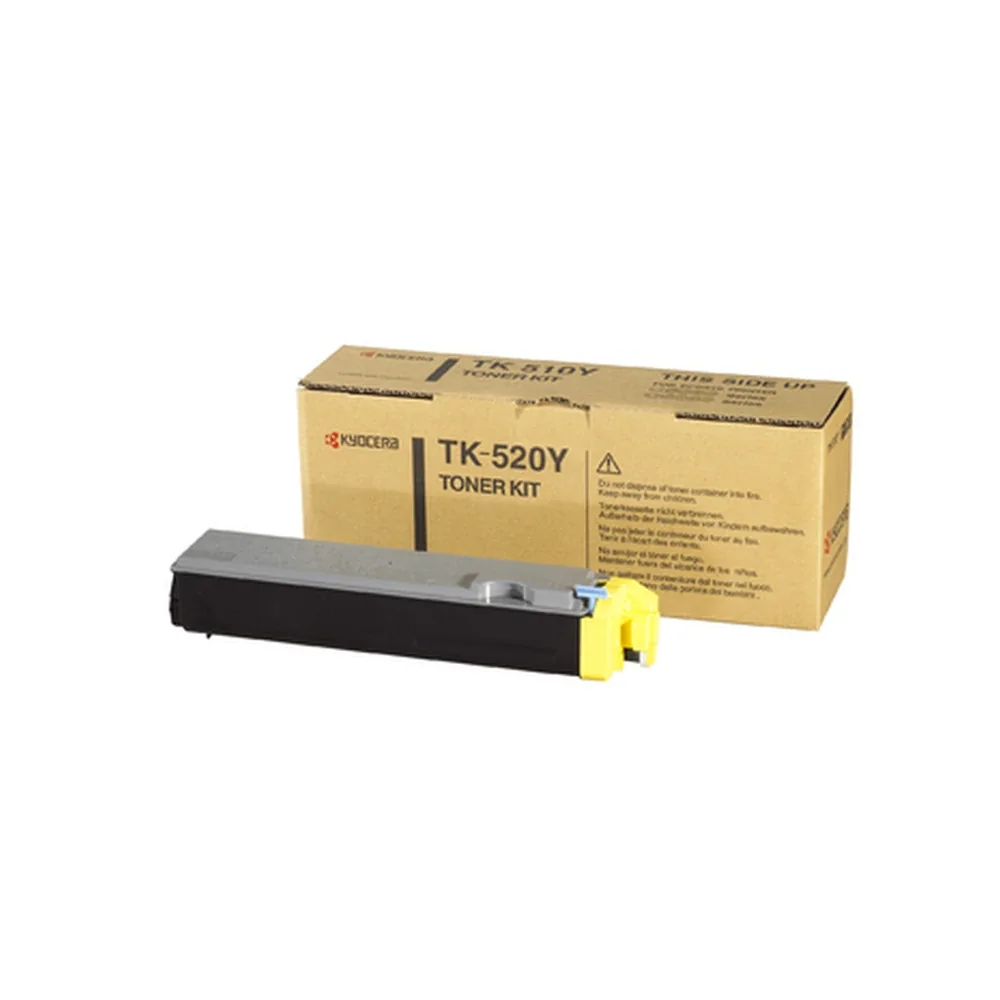 KYOCERA TK-520 Yellow Toner Cartridge - 1T02HJAEU0