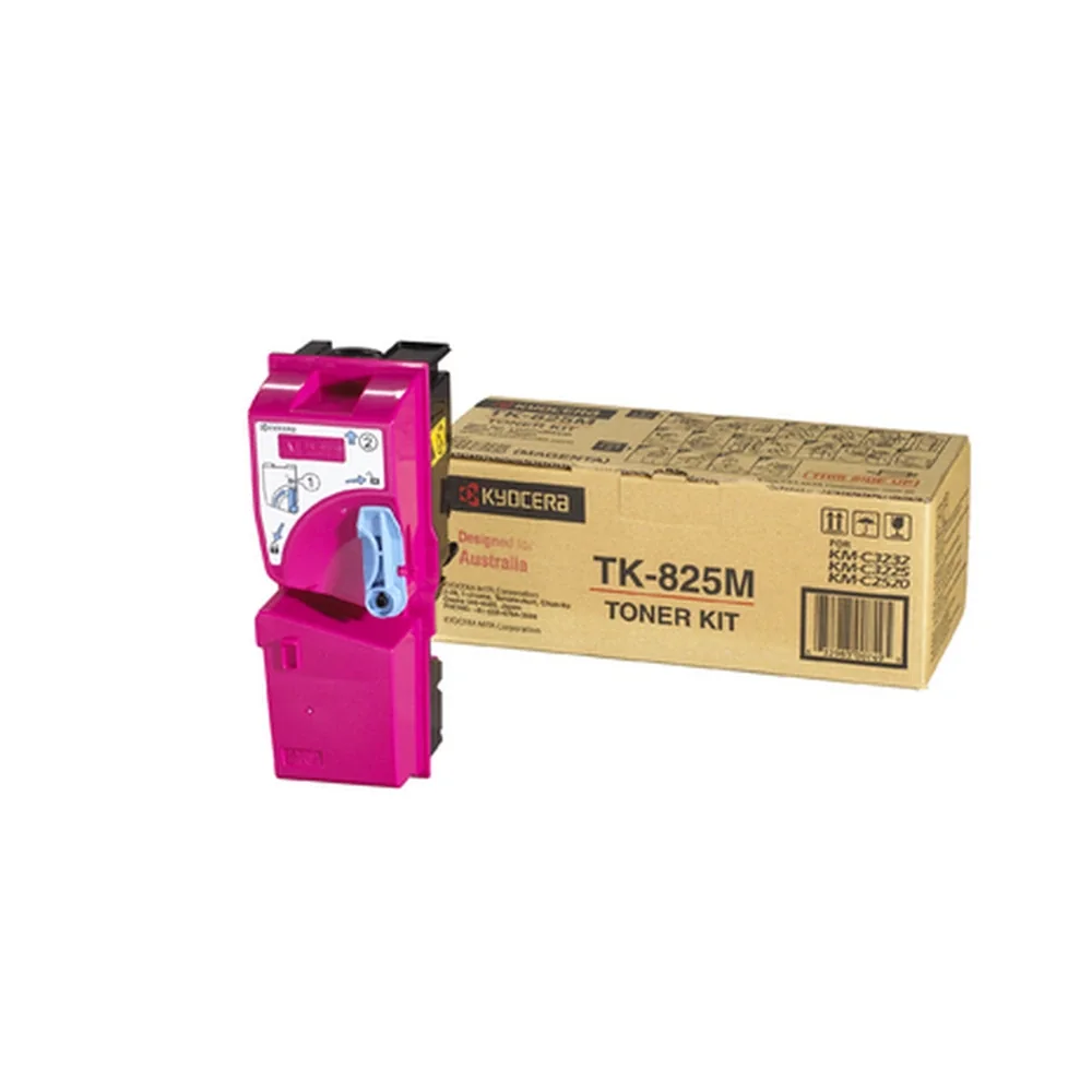 KYOCERA TK-825 Magenta Toner Cartridge - 1T02FZBEU0