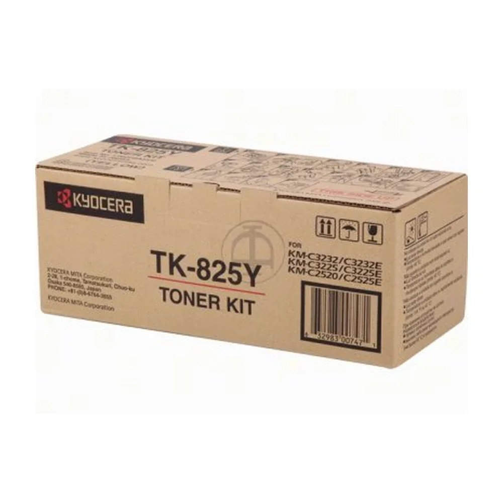 KYOCERA TK-825 Yellow Toner Cartridge - 1T02FZAEU0