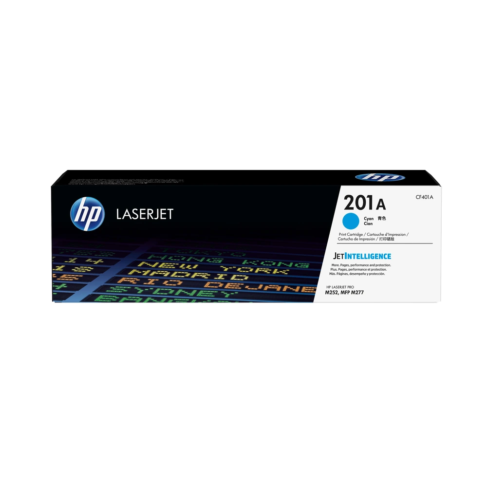 HP 201A Cyan Toner Cartridge - CF401A