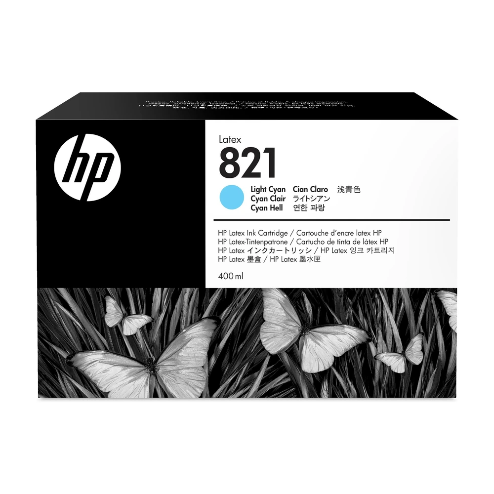 HP 821 Light Cyan Ink Cartridge - G0Y90A