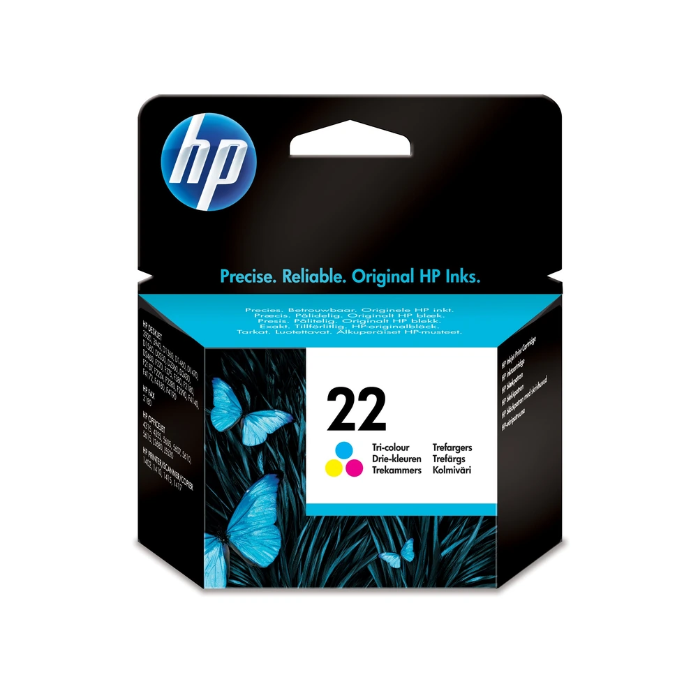 HP 22 Tri-Colour Ink Cartridge - C9352AE