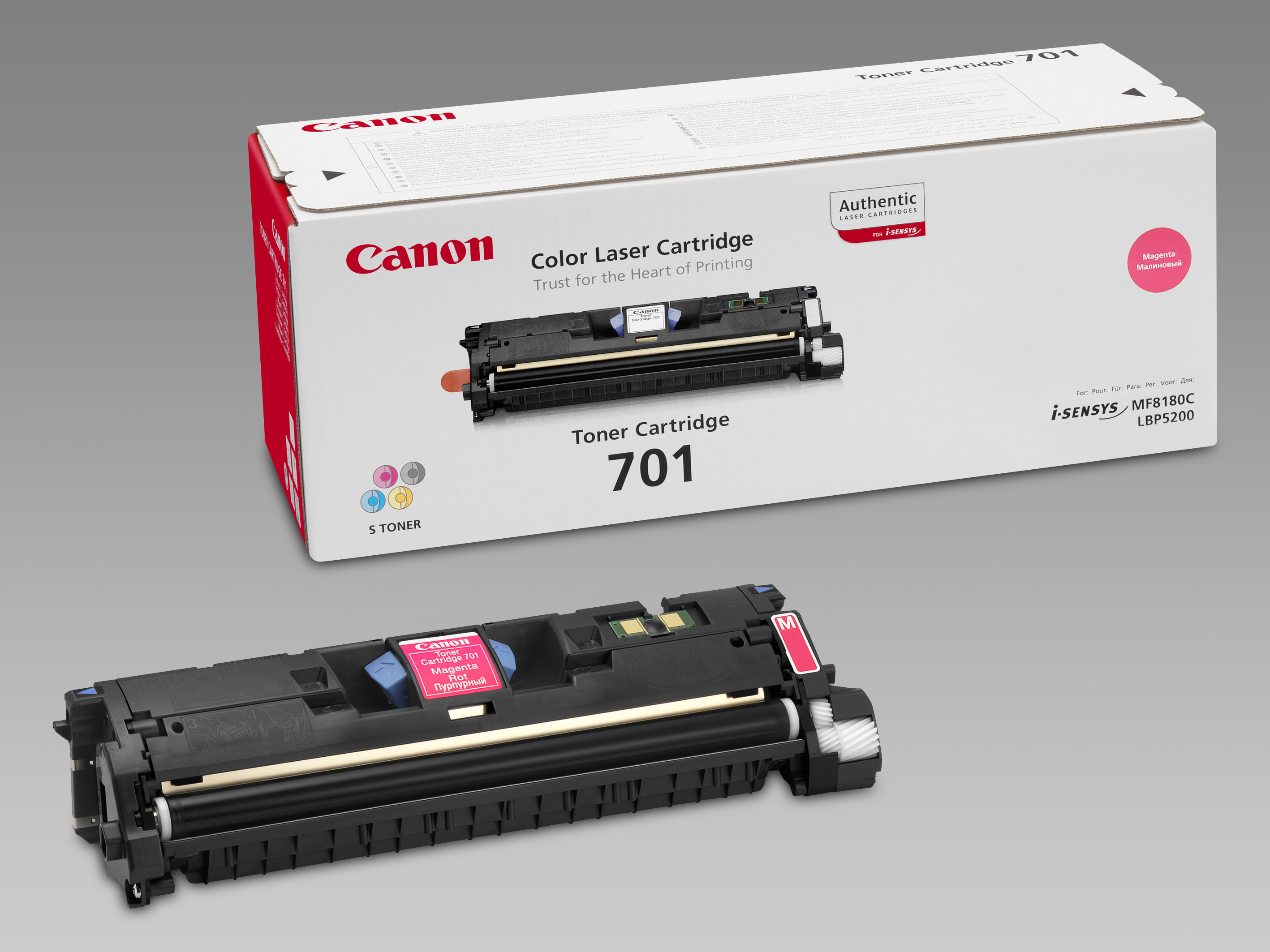 Canon 701L Magenta Toner Cartridge - 9289A003